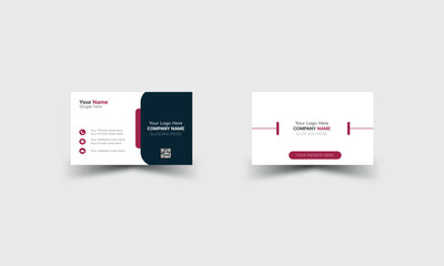 modern trend professional business card design corporate