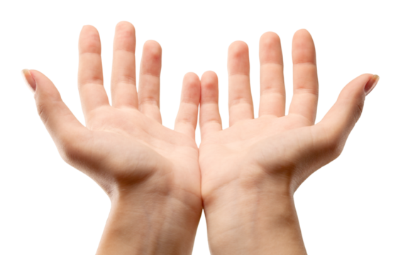 Hands Cupped