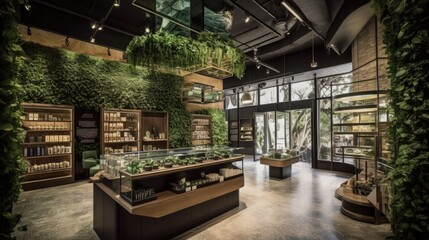 Green Retail: Eco-Friendly and Healthy Food Shopping Experience. Generative AI