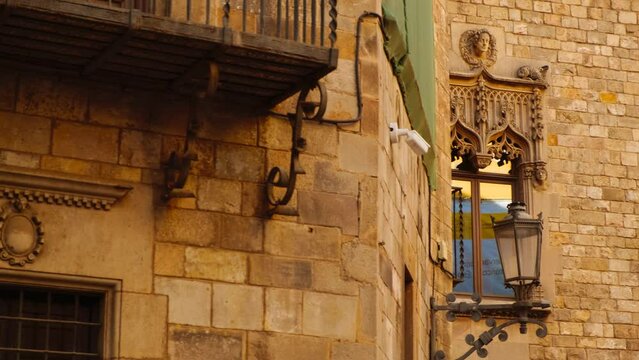 Walking the Gothic Quarter in Barcelona, Spain, a neighborhood that is famous for its narrow, winding streets, historic architecture