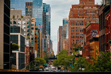 Fototapeta na wymiar Streets of New York City
