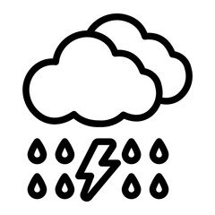 storm line icon