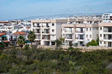 Obraz premium Paphos, Paphos District, Cyprus - Landscape view over the Fabrica Hill