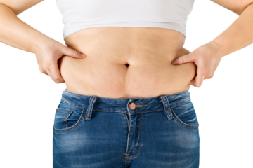 Overweight women weight loss people female large