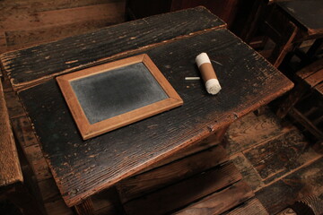 黒板とチョーク