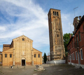 Fototapeta na wymiar Basilica dei Santi Maria e Donato, Murano
