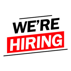 WE ARE HIRING GRAPHIC DESIGNING