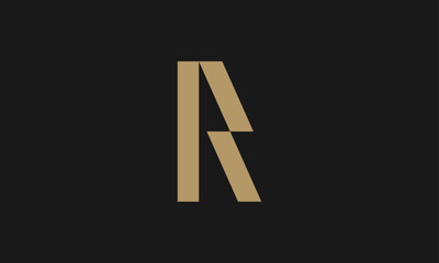 Obraz premium Creative Vector Illustration Business Logo Design. Letter R