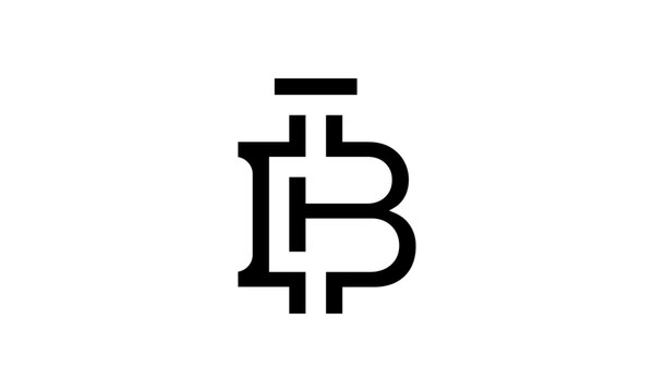 Creative Vector Illustration Business Logo Design. Bitcoin Letter B, Letter C, and Letter T Combination.