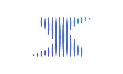 Creative Vector Illustration Business Logo Design. Abstract Letter S Sound Wave Concept.