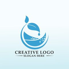 Eco friendly, easy modern, self service logo
