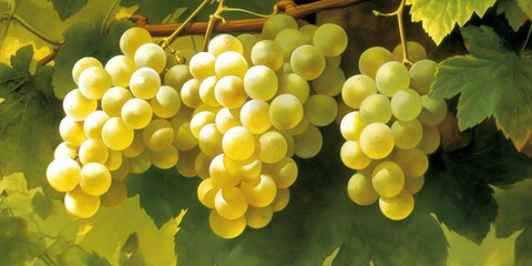 bunch of grapes, Generative AI, Generative, AI	
