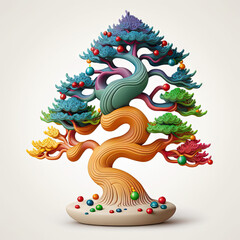 Chinese new year tree