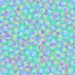 quadratische fläche gefüllt mit einer vielzahl verschiedener blüten in verschiedenen harmonisch abgestimmten farben, modern art