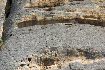 Early medieval rock relief Madara Rider, Bulgaria