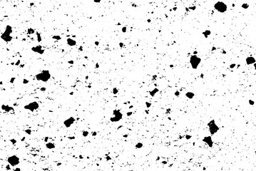 Grunge dots and points texture background. Abstract grainy overlay. PNG graphic illustration with transparent background.