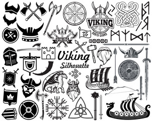 Set of viking element 