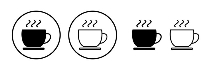 Cup coffee icon vector. coffee cup icon. mug