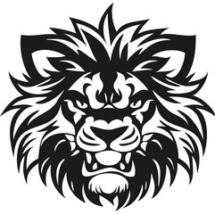 Animal mascot logo Lion head for team football, basketball, lacrosse, baseball, hockey , soccer