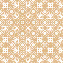 Luxury gold seamless pattern with elements vector design