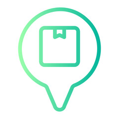 location gradient icon