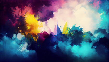 abstract painting background or texture