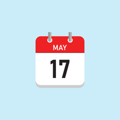 May 17 Concept Design. Vector Illustration.