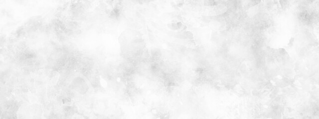 Luxurious watercolor textures on white paper background. Grey shades gradient watercolor background. Modern style background and cement wall texture. white color concrete wall for background.