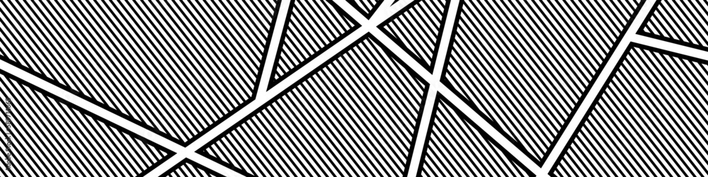 Aufkleber white abstract mosaic background. modern abstract texture with diagonal lines. vector illustration.