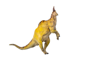 dinosaur , Olorotitan  isolated background