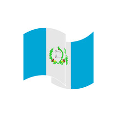 Guatemala flags icon set, Guatemala independence day icon set vector sign symbol