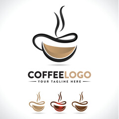 Coffee Logo Design Coffee Modern Logo Design Fully Editable EPS