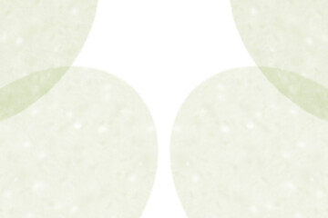 黄色の色鉛筆テクスチャの円形フレーム素材(透過)