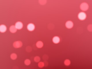 red bokeh background