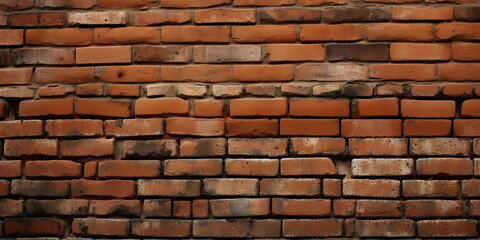 Obraz premium Brick wall bricks texture background, generated AI, generated, AI
