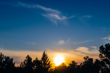 Fototapeta premium Sunset