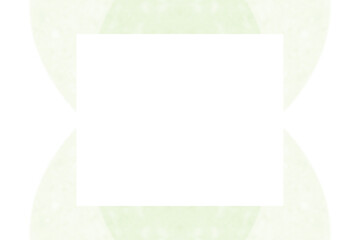 黄緑色のシャーペンテクスチャの柔らかい四角いフレーム素材(透過)