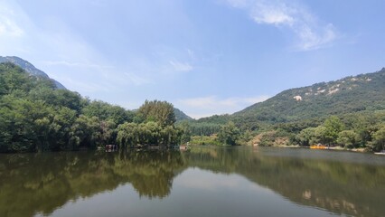 lake in the mountains