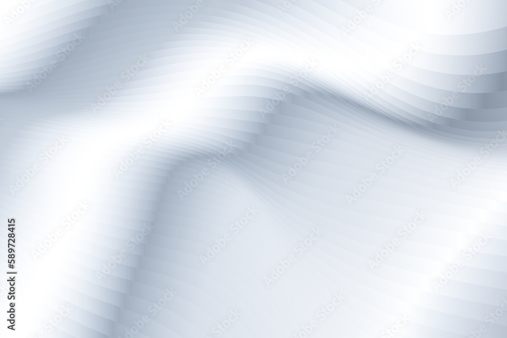 Poster abstract white background with wavy pattern. white wavy lines texture texture background, 3d renderi