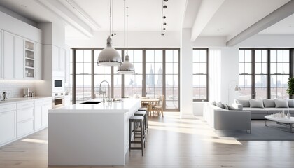 Fototapeta premium modern living room