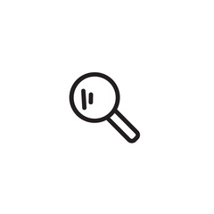 Spa Hand Mirror Outline Icon