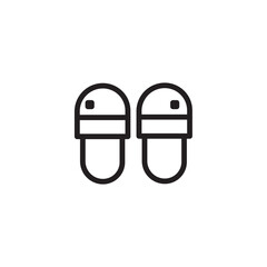 Foot Pedestal Sandal Outline Icon