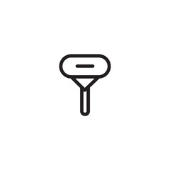 Spa Razor Safety Outline Icon
