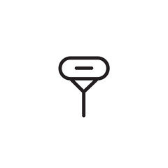 Spa Razor Safety Outline Icon