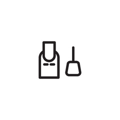 Beauty Nail Care Outline Icon