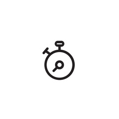 Time Relax Holidays Outline Icon