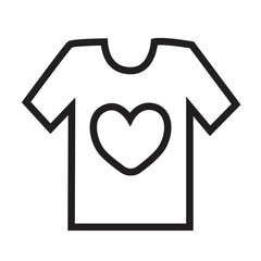 Love Tshirt transparent illustration