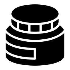 moisturizer glyph icon