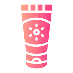 sunscreen gradient icon