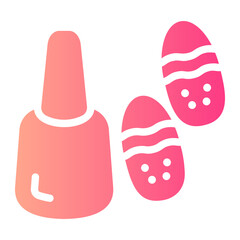 nail polish gradient icon